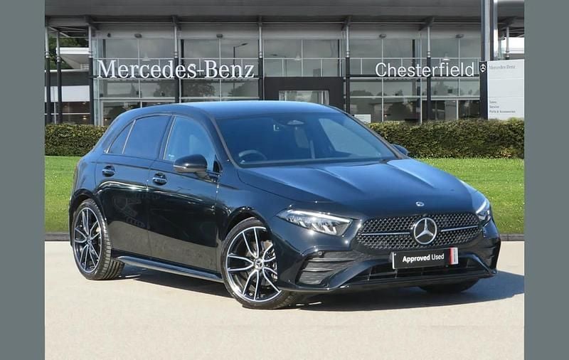 Used Mercedes A200 AMG Line Premium 161 HP (118 kW) 2025 Black Hatchback