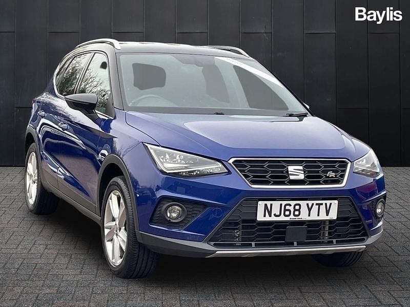 Used Seat Arona FR 115 HP (84 kW) 2018 Blue SUV