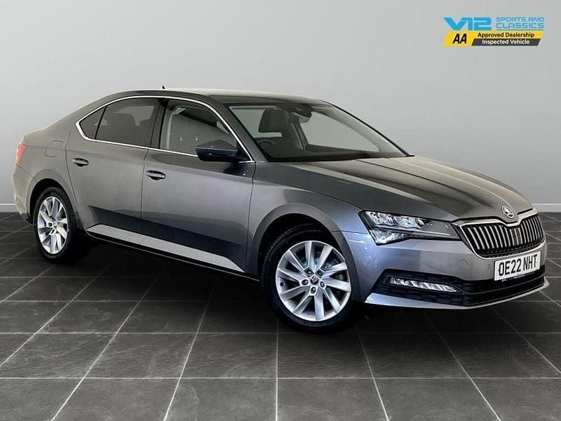 Grey Used 2022 Skoda Superb SE Technology Hatchback | £11,195 (Super price) - Image 1/2