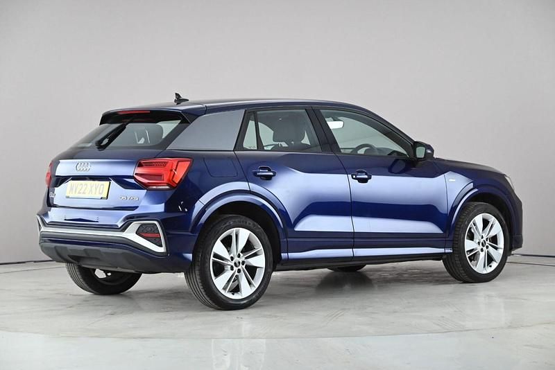 Used Audi Q2 S-Line 150 HP (110 kW) 2022 Blue SUV