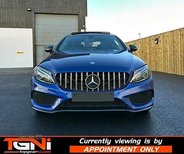 Used Mercedes C200 AMG Line Premium 2016 Blue Coupe