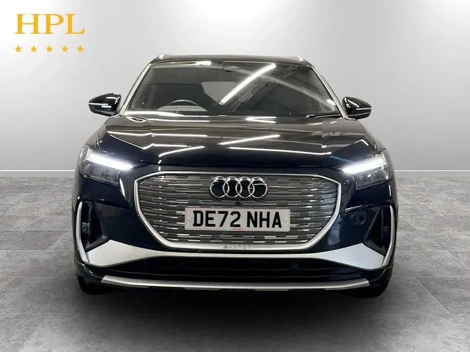 Used Audi Q4 e-tron S-Line 125 kW (170 HP) 2022 Black SUV