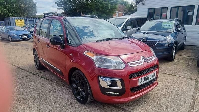 Red Used 2016 Citroën C3 Picasso Platinum MPV | £5,650 (Good price) - Image 1/3