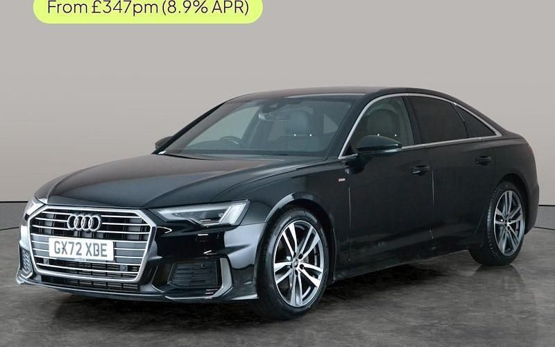 Used Audi A6 S-Line 204 HP (150 kW) 2022 Black Sedan