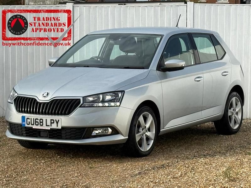 Used Skoda Fabia SE L 110 HP (80 kW) 2018 Silver Hatchback