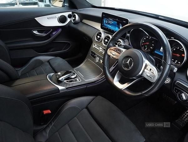 Used Mercedes C300 AMG Line Premium 2019 Grey Coupe