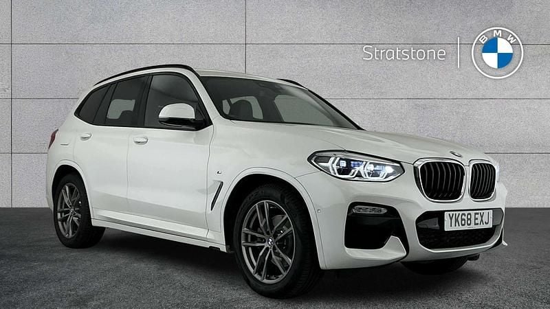 Used BMW X3 M Sport 184 HP (135 kW) 2018 White SUV