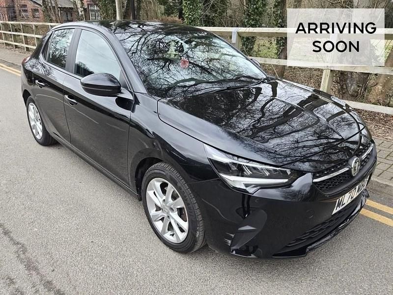Used Vauxhall Corsa S 100 HP (73 kW) 2020 Black Hatchback