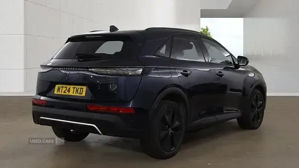 Used DS Automobiles DS7 Crossback Performance Line Plus 130 HP (95 kW) 2024 Blue SUV