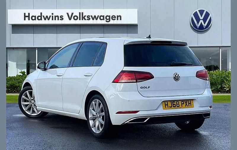 Used VW Golf VII GT 150 HP (110 kW) 2018 White Hatchback