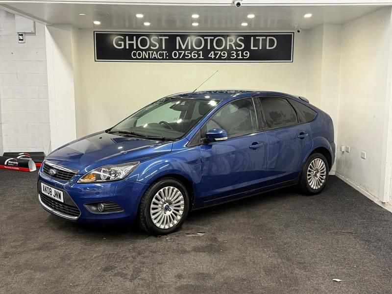 Used Ford Focus Titanium 2008 Blue Hatchback