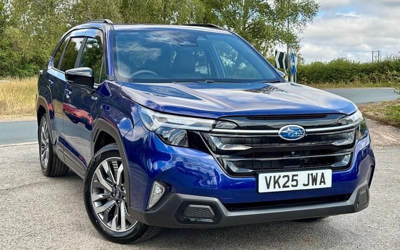 Blue New 2025 Subaru Forester SUV | £42,870 (A bit pricey) - Image 1/4