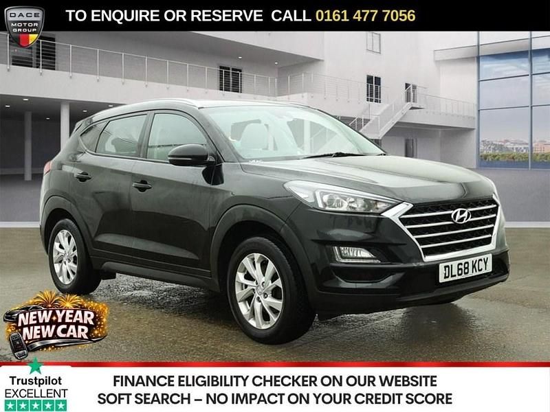 Black Used 2019 Hyundai Tucson SE SUV | £10,970 (Good price) - Image 1/3