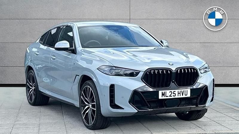 Grey Used 2025 BMW X6 M Sport SUV | £68,985 - Image 1/4