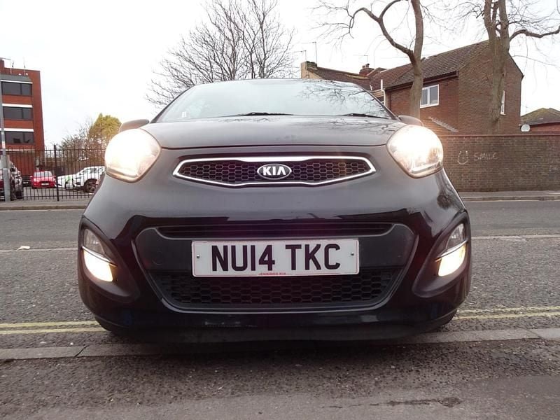 Used Kia Picanto 68 HP (50 kW) 2014 Black Hatchback
