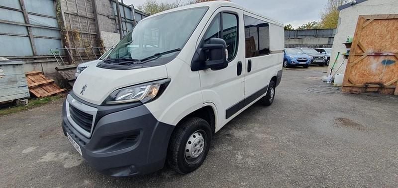 Used Peugeot Boxer 110 HP (80 kW) 2016 White Van