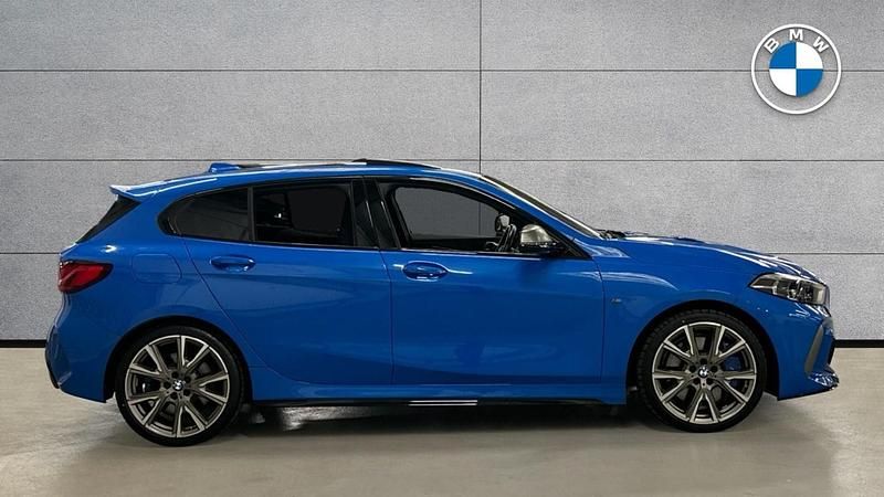 Used BMW M135 Shadowline 302 HP (222 kW) 2023 Blue Hatchback