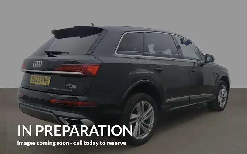 Used Audi Q7 S-Line 231 HP (169 kW) 2023 Black SUV