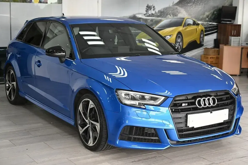 Used Audi S3 Sportback Black Edition 2019 Blue Hatchback