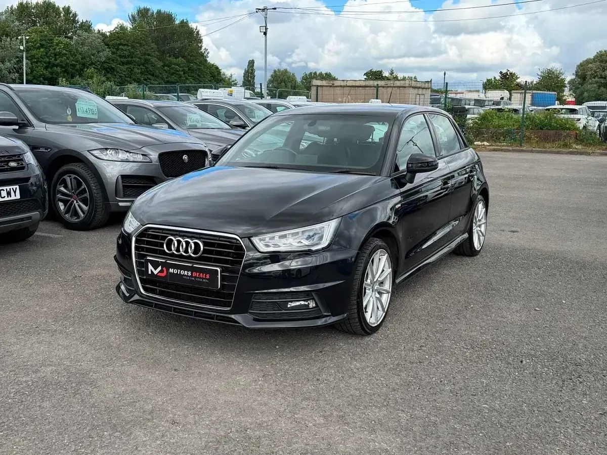 Used Audi A1 S-Line 2015 Black Hatchback