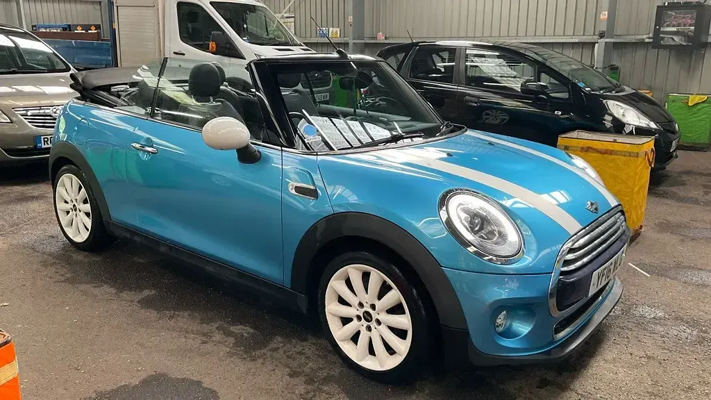 Used Mini Cooper Cabriolet 2016 Blue Cabriolet