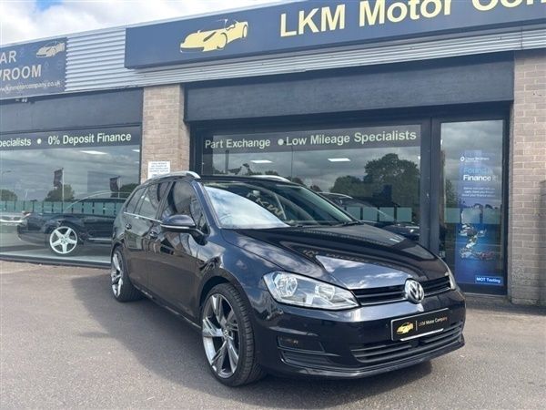 Black Used 2015 VW Golf VII GT Estate | £6,495 (Good price) - Image 1/1