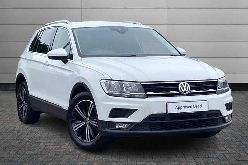 White Used 2018 VW Tiguan SE SUV | £13,495 (Fair price) - Image 1/4