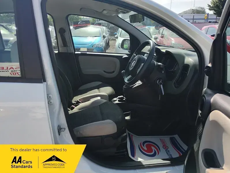 Used Fiat Panda 4x4 85 HP (62 kW) 2014 White Hatchback
