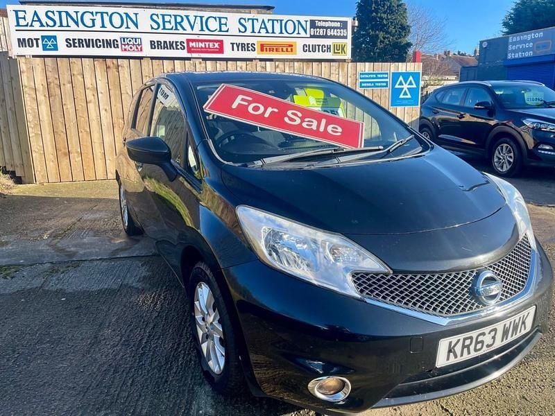 Used Nissan Note Acenta Premium 80 HP (58 kW) 2013 Black Hatchback