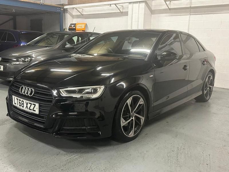 Used Audi A3 Black Edition 2018 Black Sedan