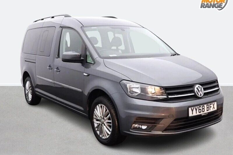 Grey Used 2018 VW Caddy Maxi Life Life MPV | £14,495 (Good price) - Image 1/1