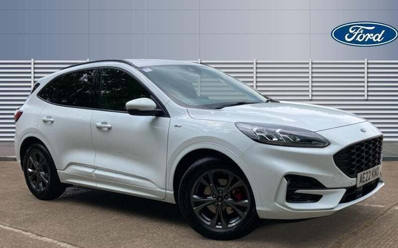 White Used 2022 Ford Kuga ST-Line SUV | £21,328 (Good price) - Image 1/4