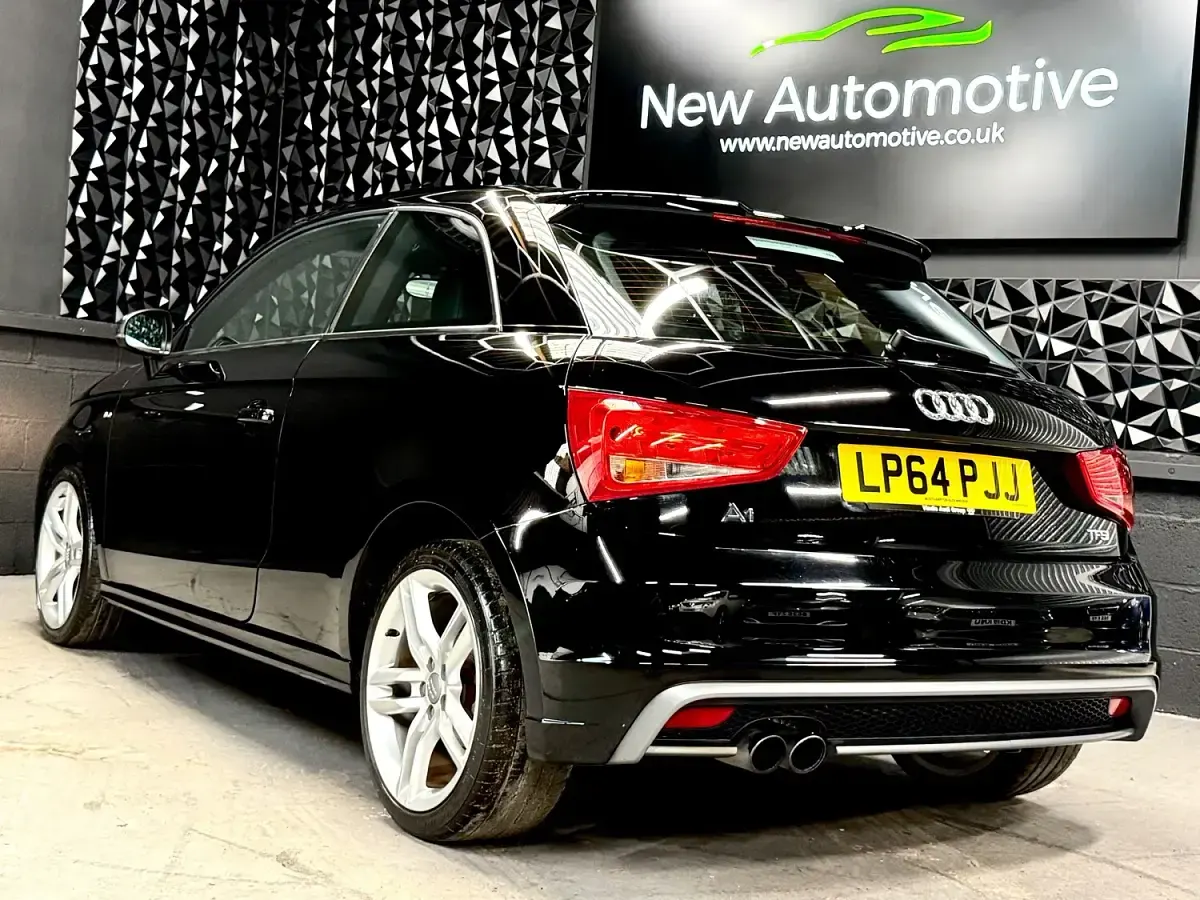 Used Audi A1 S-Line 122 HP (89 kW) 2015 Black Hatchback
