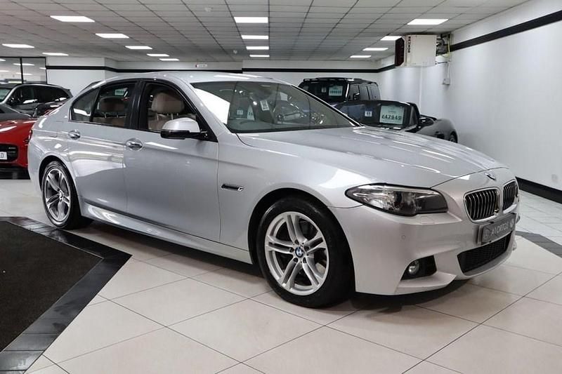 Silver Used 2014 BMW 530 M Sport Sedan | £9,949 (Fair price) - Image 1/4