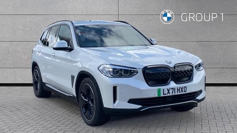 White Used 2021 BMW iX3 Shadowline SUV | £25,995 (Fair price) - Image 1/4