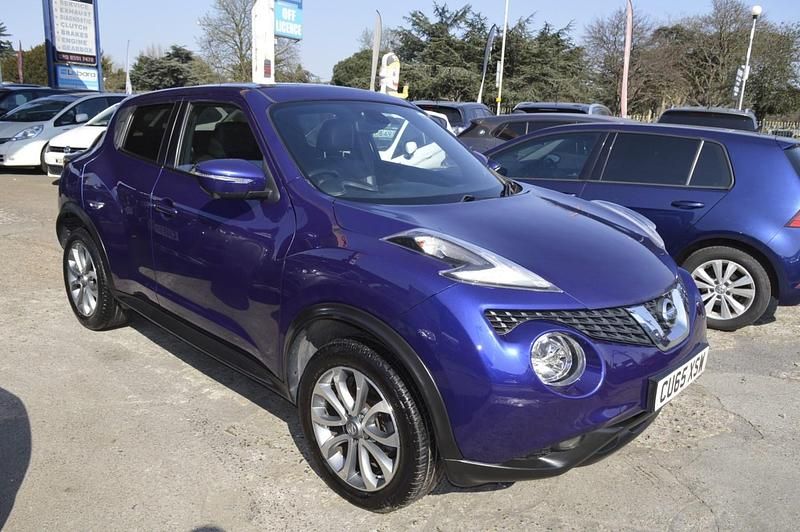 Used Nissan Juke Tekna 117 HP (86 kW) 2015 Blue SUV