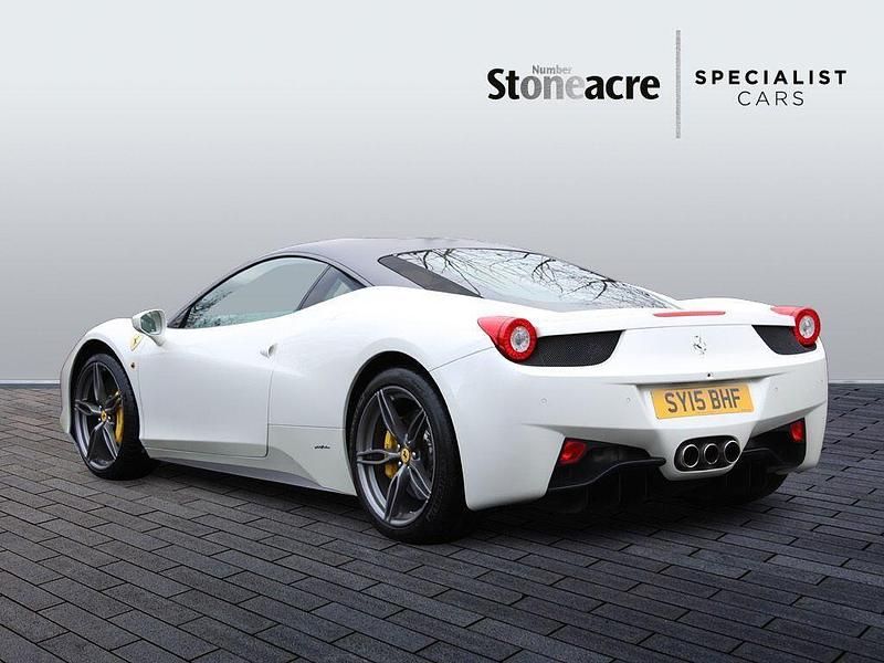 Used Ferrari 458 570 HP (419 kW) 2015 White Coupe