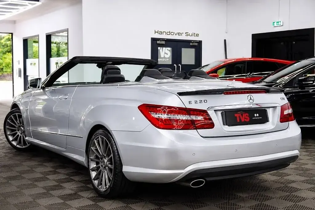 Used Mercedes E220 Sport Edition 2012 Silver Cabriolet