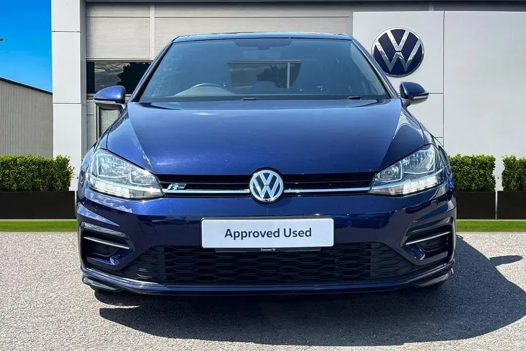 Used VW Golf VII R-line 150 HP (110 kW) 2019 Blue Hatchback