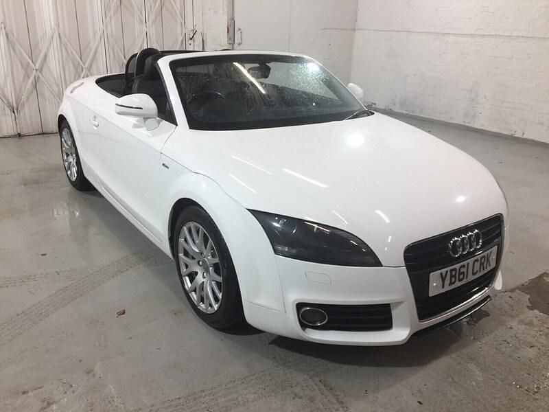 Used Audi TT Roadster S-Line 160 HP (117 kW) 2011 White Cabriolet