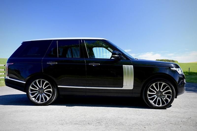 Begagnad Land Rover Range Rover Autobiography 2014 Svart SUV