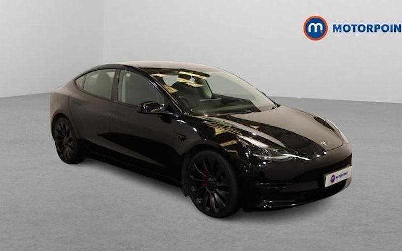 Used Tesla Model 3 Performance 461 kW (627 HP) 2022 Black Sedan