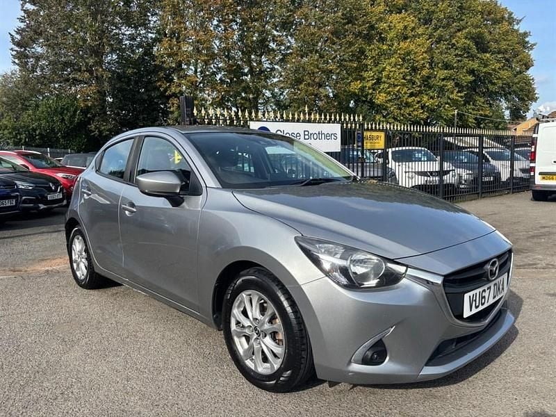 Silver Used 2017 Mazda 2 Hatchback | £6,990 (Fair price) - Image 1/4
