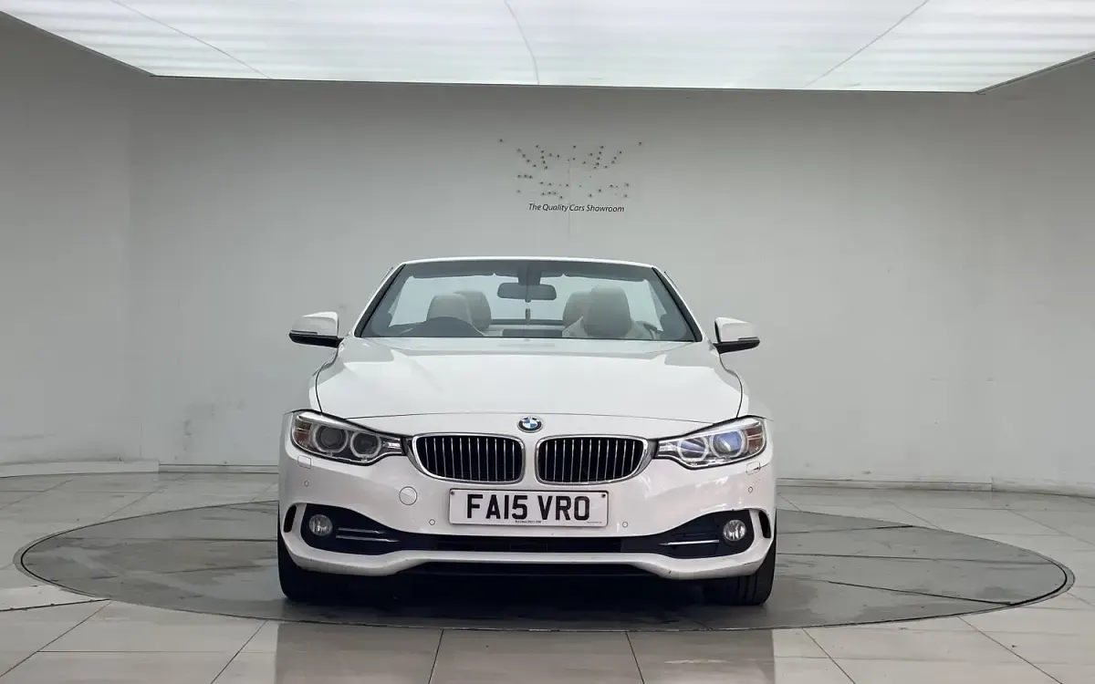 Used BMW 420 Luxury Line 2015 White Cabriolet