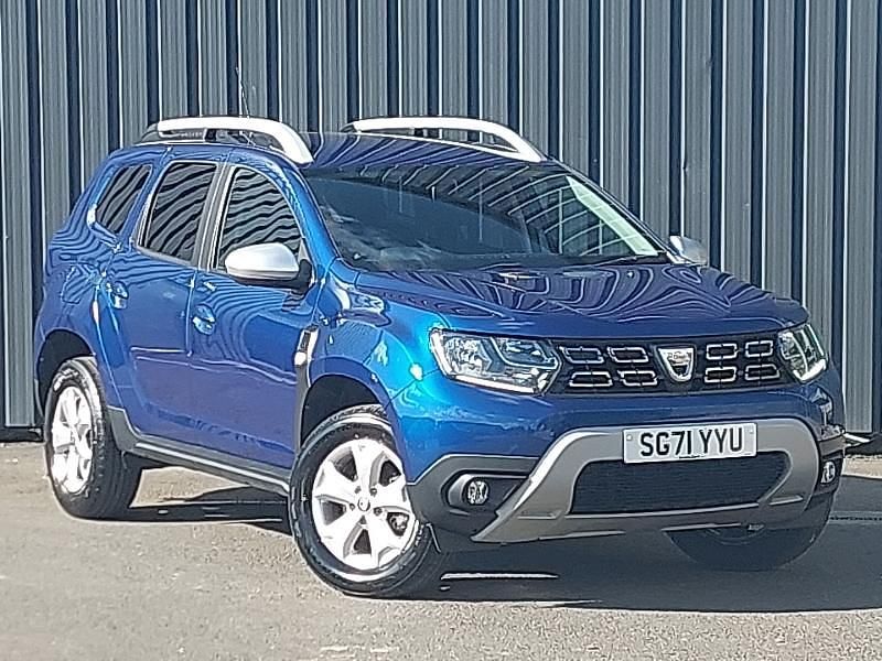 Blue Used 2021 Dacia Duster Comfort SUV | £11,298 (Super price) - Image 1/4