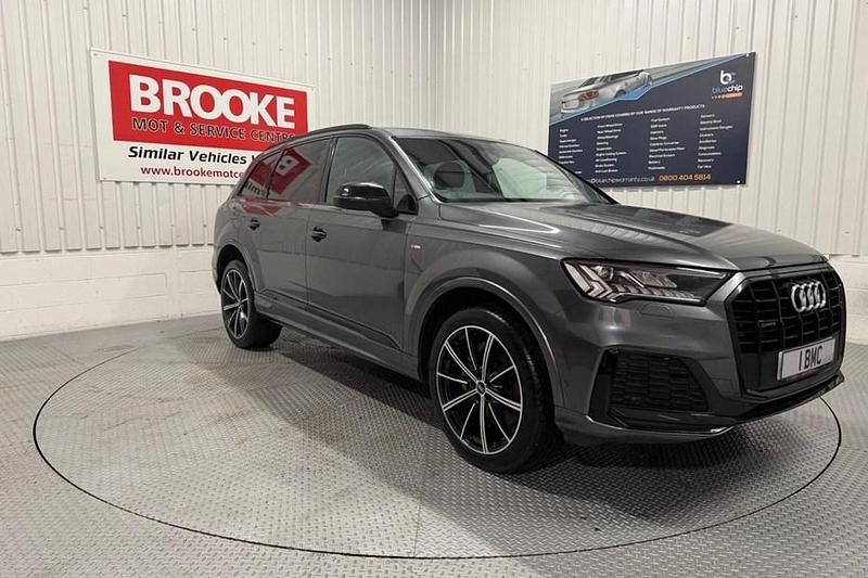 Used Audi Q7 Black Edition 231 HP (169 kW) 2021 Grey SUV