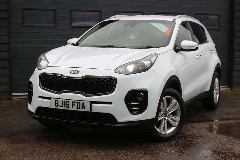 Used Kia Sportage 130 HP (95 kW) 2016 White SUV