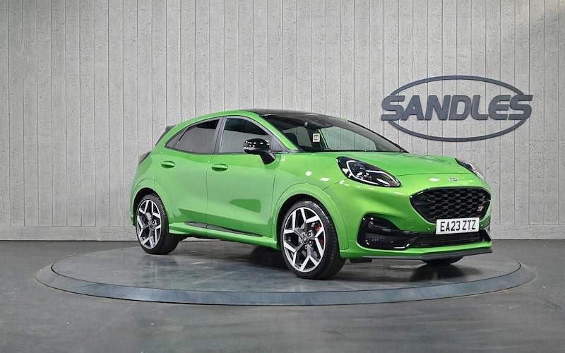 Used Ford Puma ST 200 HP (147 kW) 2023 Green Hatchback