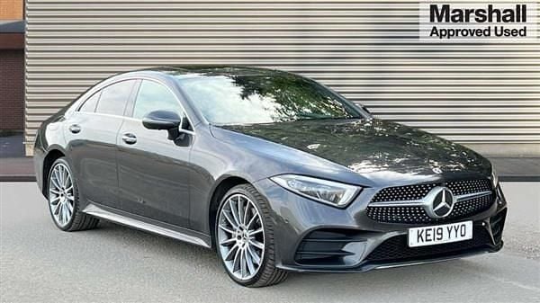 Grey Used 2019 Mercedes CLS350 AMG Line Premium Plus Coupe | £24,175 (Fair price) - Image 1/4
