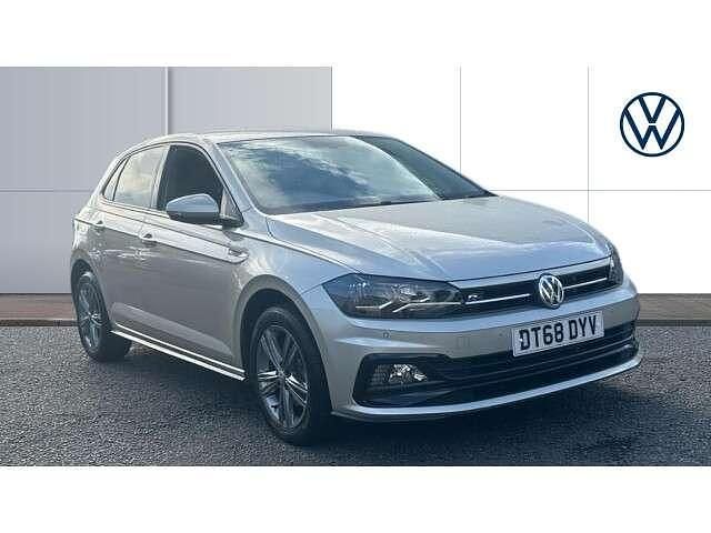 Silver Used 2018 VW Polo R-line Hatchback | £12,887 (Fair price) - Image 1/4
